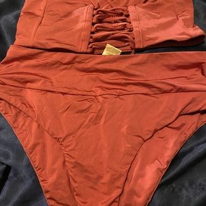 B. swim high waist bikini